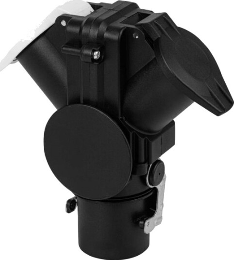 Secorüt Ep240.01 Tilhengeradapter [Tilhengerkontakt 15 Polet   7 Polet Type N Kontakt 7 Polet Type S] Plast