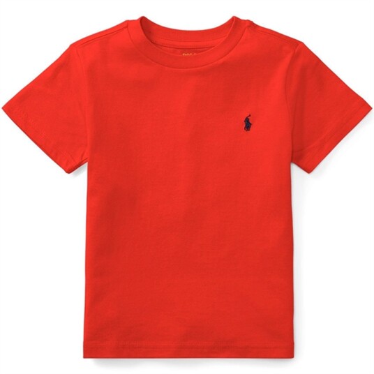 Polo Ralph Lauren Boy Short Sleeved T-shirt Red 18-20 år Polo Ralph Lauren Boy Short Sleeved T-shirt Red 18-20 år