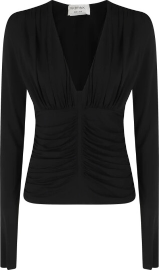 Sportmax Dame Bluser & Skjorter Svart M, Sportmax Dame Bluser & Skjorter Svart M,