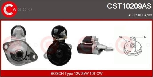 CASCO CST10209AS Starter CASCO CST10209AS Starter