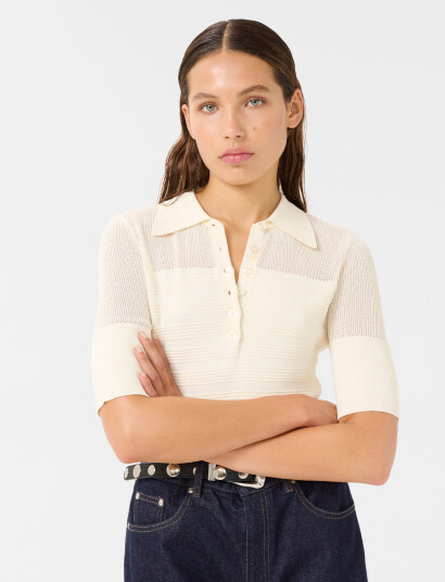 Gestuz Gzmagny Top - Cream - L Gestuz Gzmagny Top - Cream - L