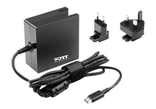 PORT Designs Power Supply USB-C 65W EU/UK /900097 PORT Designs Power Supply USB-C 65W EU/UK /900097