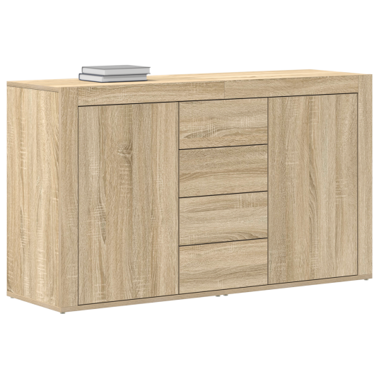 Serviesskap Sonoma eik 120 x 36 x 69 cm Konstruert tre