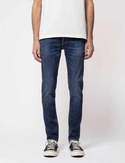Nudie Jeans Tight Terry - Blue - 31 x 32