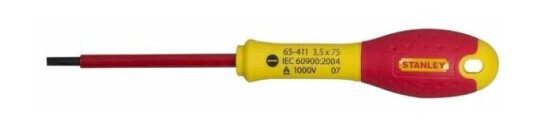 Stanley Slotted Fatmax Vde Screwdriver 2.5 X 50Mm (0-65-410)