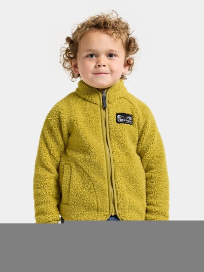 Didriksons Fleecejakke Teddy Gibbs Yellow Pollen Didriksons 120 Fleecejakke Gul Didriksons Fleecejakke Teddy Gibbs Yellow Pollen Didriksons 120 Fleecejakke Gul