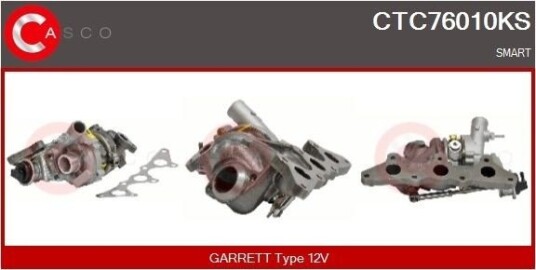 CASCO CTC76010KS Turbolader CASCO CTC76010KS Turbolader