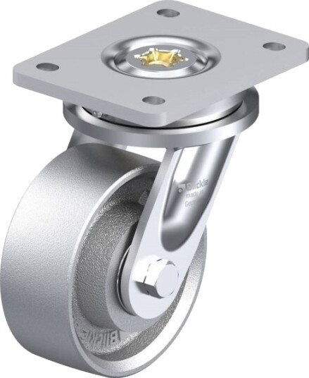 Blickle 618439 Lo-G 127K Styrehjul, Hjuldiameter 125 Mm, Bæreevne (Maks.) 750 Kg, 1 Stk