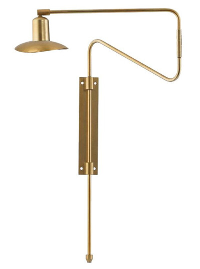 House Doctor - Swing Vegglampe Messing - Lampemesteren House Doctor - Swing Vegglampe Messing - Lampemesteren