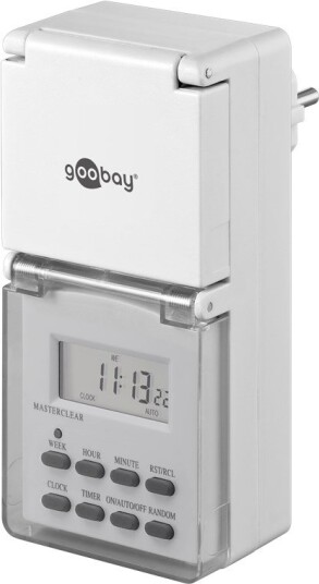 Goobay timer digital 16A IP44 Goobay timer digital 16A IP44