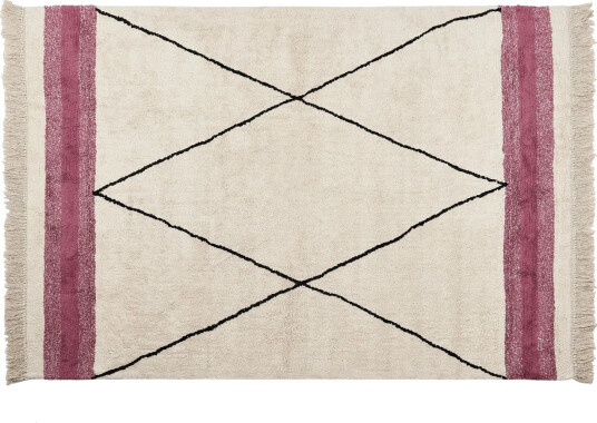 Afsar Bomullsteppe 140x200 cm - Beige