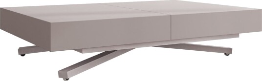 Avendi sofabord 120 cm - Sølv, beige