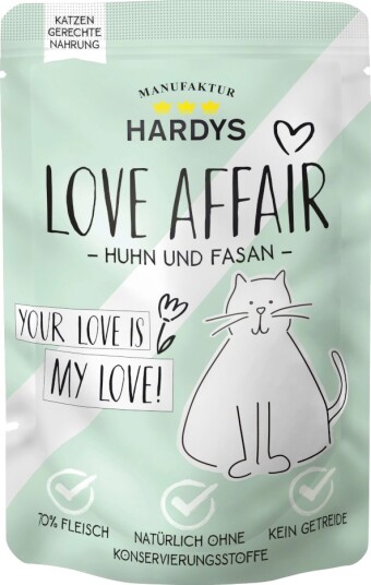 Hardys Love Affair Våtfôr & Fasan Kylling 12 X 100 G Hardys Love Affair Våtfôr & Fasan Kylling 12 X 100 G