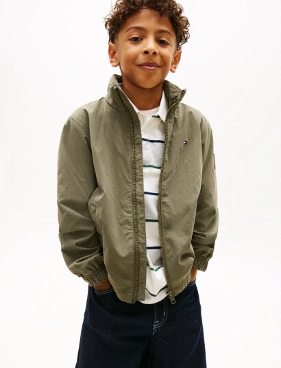 Tommy Hilfiger Essential Jacket Khaki green 140