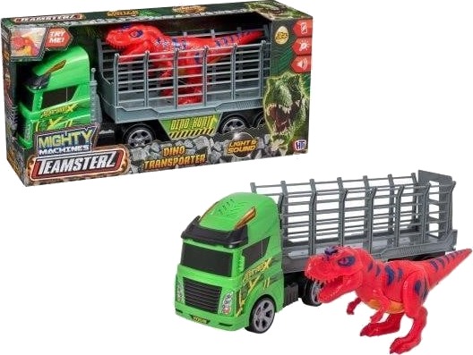 Teamsterz Mighty Machines Dino Leketransport Med Lys Og Lyd 3+ År