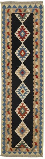 Håndknyttet. Opphav: Persia Kelim Teppe 85x298