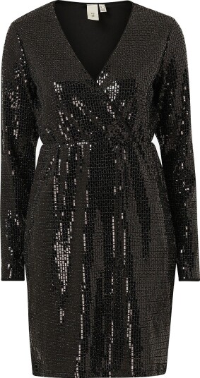 Yas Plajettkjole yasDarkness LS Dress Svart