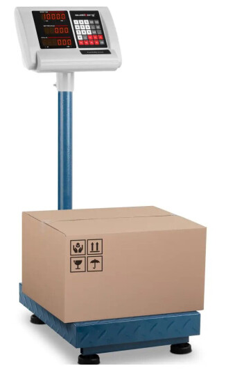 Steinberg Systems Plattformvekt   100 kg / 10 g  40 x 30 cm   sammenleggbar 10030326
