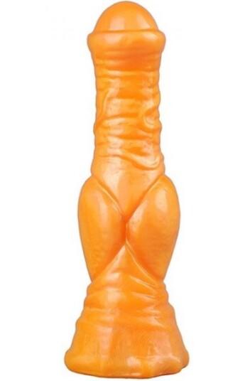 Dildo Wolf Orange 21 cm