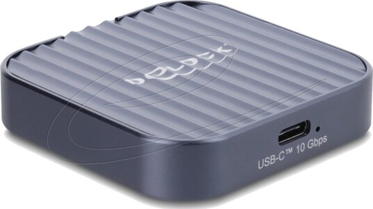 Delock Magnetisk Kabinett Usb Type-C 10 Gbps For 1 X M.2 Nvme Eller Sata Ssd (42032)