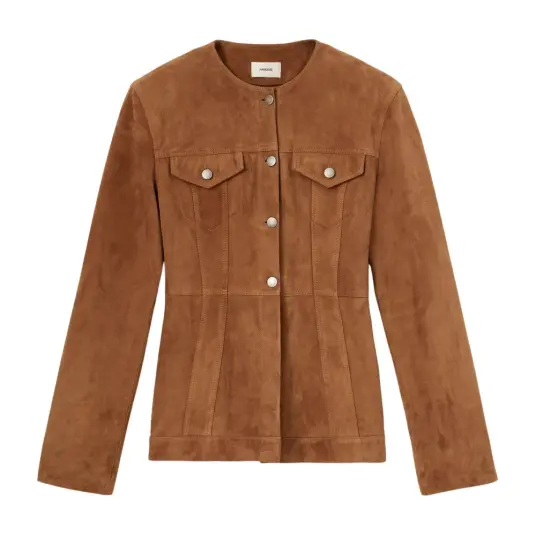 Haikure Dame Jakker Brun S,