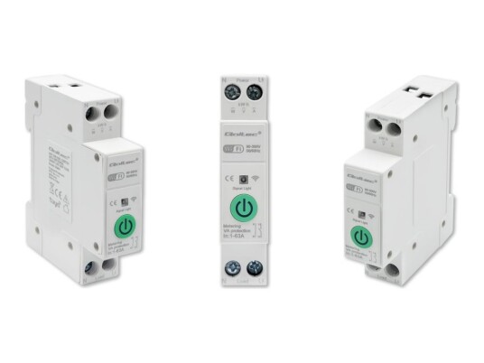Qoltec Smart Life Tuya Wi Fi DIN Relé z strømmåler Qoltec Smart Life Tuya Wi Fi DIN Relé z strømmåler