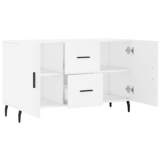 vidaXL Skjenk hvit 100x36x60 cm konstruert tre vidaXL Skjenk hvit 100x36x60 cm konstruert tre