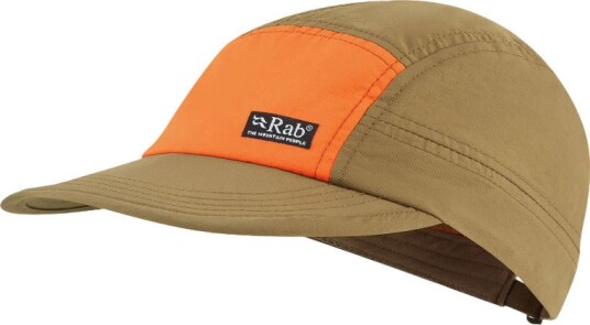Rab Vista 5 Panel Cap Oak/dark Melba One Size