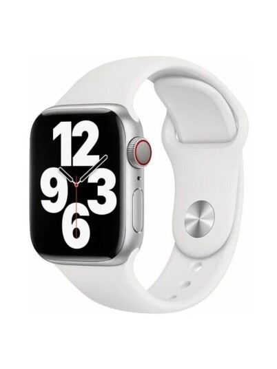Lippa Apple Watch Silicone Strap 38/40/41 White