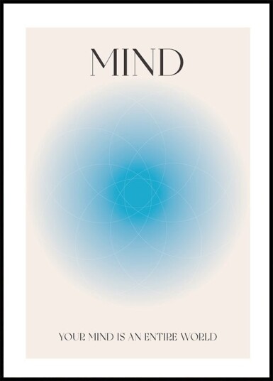 Mind Plakat Plakat / 21x30cm