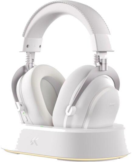 MCHOSE V9 Turbo Trådløst Headset Icy White