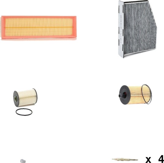 Servicepakke RIDEX 4682P4037