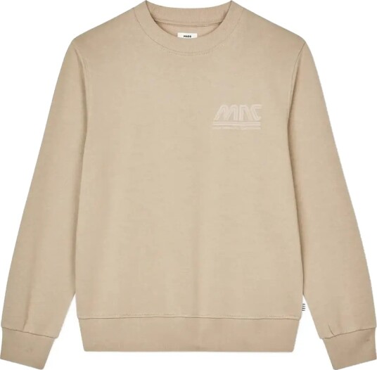Mads Nørgaard Light Original Sweat Solo Sweatshirt Beige 128 Mads Nørgaard Light Original Sweat Solo Sweatshirt Beige 128