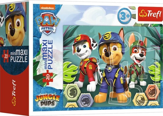 Trefl Mini Maxi Puslespill 20 brikker Paw Patrol Trefl Mini Maxi Puslespill 20 brikker Paw Patrol