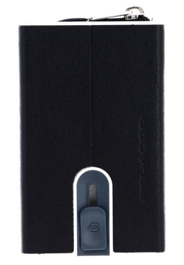 Piquadro Piquadro Piquadro Skinn Kortholder Square Slide System Pp5585b3r Svart For Menn Piquadro Piquadro Piquadro Skinn Kortholder Square Slide System Pp5585b3r Svart For Menn