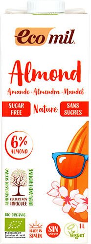 Ecomil Mandelmelk Nature Økologisk 1000 ml Ecomil Mandelmelk Nature Økologisk 1000 ml