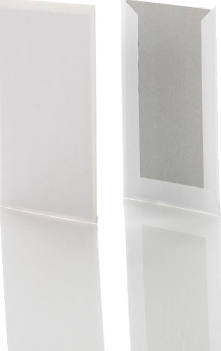 Kuvert 440 X 310 Mm Kort Side Åben Med Selvklæbende Flap Selvklæbende Lukning Hvid Vægt: 10.050 K