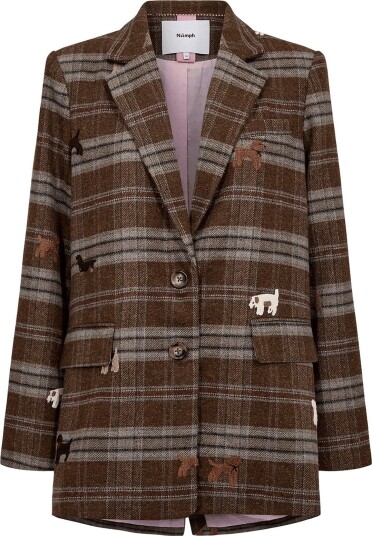 Nümph Nuezma Oversize Blazer Brown 36