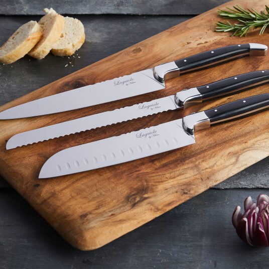 Knivsett 3 deler Black Wood Knivsett 3 deler Black Wood