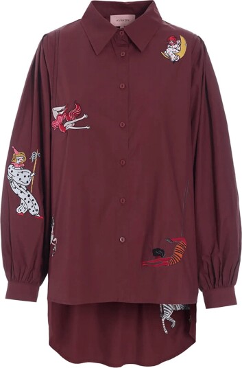 Hunkøn Sasha Shirt OXBLOOD XXL Hunkøn Sasha Shirt OXBLOOD XXL