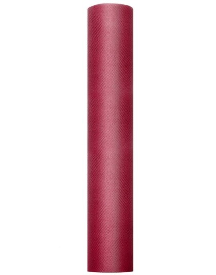 VINRØD Tyll på Rull 30 cm x 9 meter