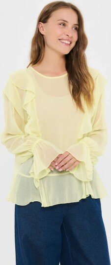 Saint Tropez Labellesz Blouse Yellow S