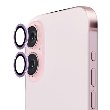 MTP Products iPhone 16/16 Plus Hat Prince Kamera Linse Beskytter Lilla
