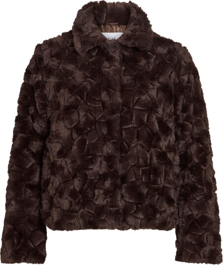 Vila Vidorte New L/S Jacket/Pb Brown 34