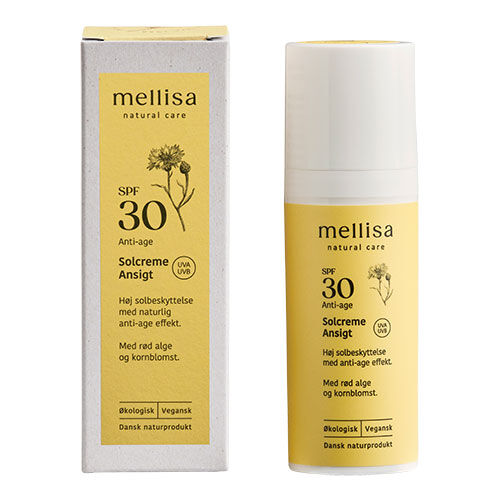 Mellisa Solkrem ansikt SPF 30 - 50 ml Mellisa Solkrem ansikt SPF 30 - 50 ml