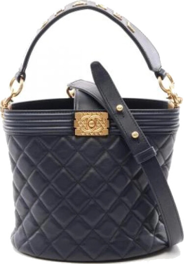 Chanel Vintage Dame Blå