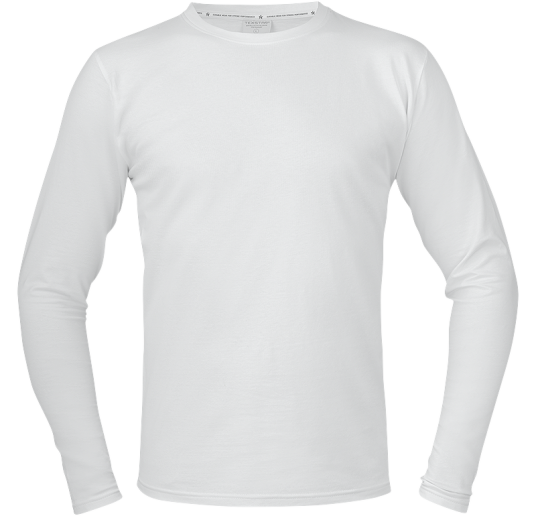 Texstar TS17101000160 T-skjorte hvit Hvit