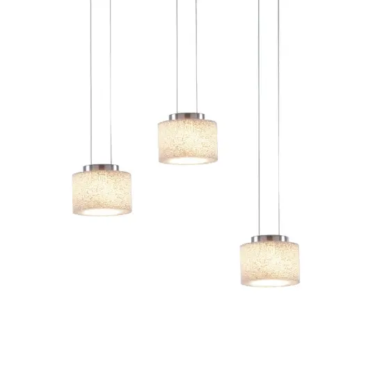 Serien Lighting Reef 1 LED Pendel Brushed/White Serien Lighting Reef 1 LED Pendel Brushed/White