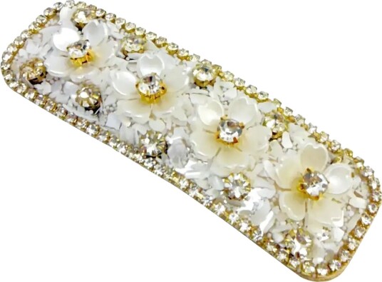 Pipol"s Bazaar Zeni Clip Flower   White   ONE SIZE