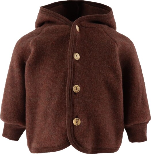 Engel Cardigan Ull Kanel Mélange Engel 74/80 Cardigan Rød 74 80
